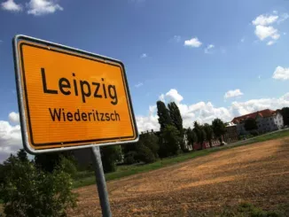 Leipzig Wiederitzsch Ortsschild