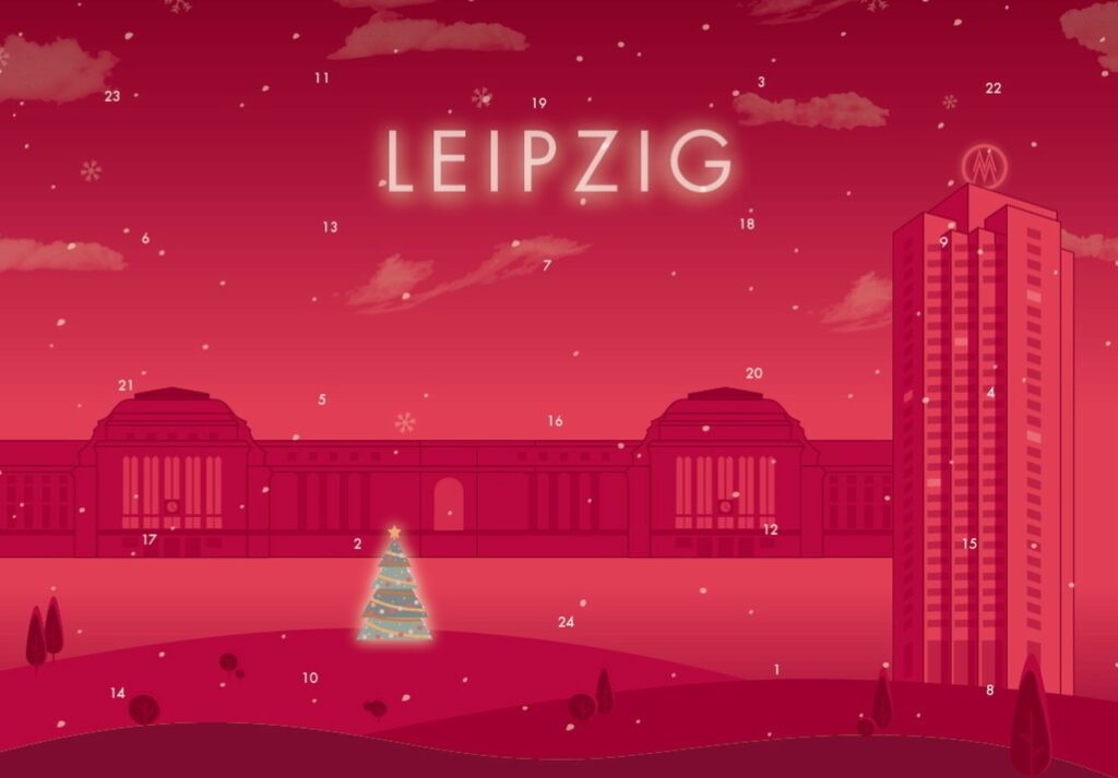 Adventskalender "Entdeckt in Leipzig 2021"